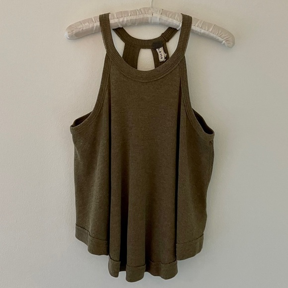 Free People “San Fran” Rib Knit Tank | Size M - Picture 2 of 6
